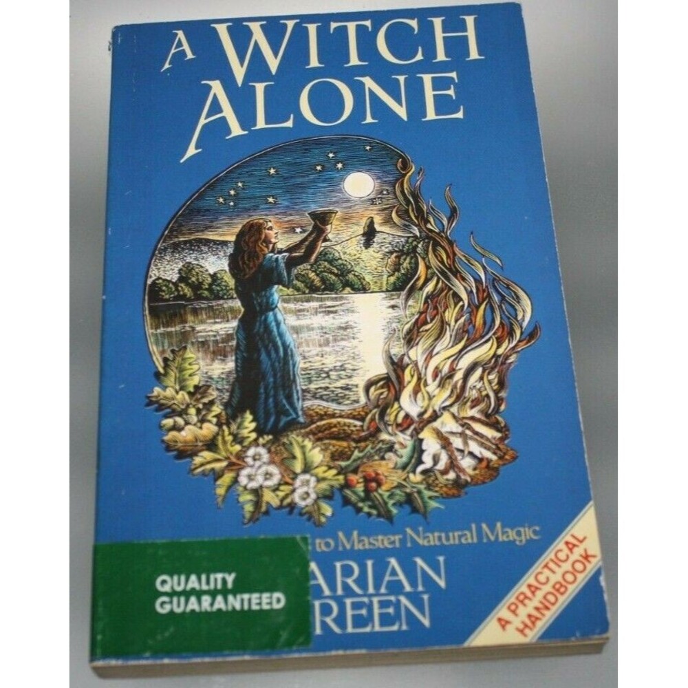 A Witch Alone by Marian Green (1991, Paperback) GUC